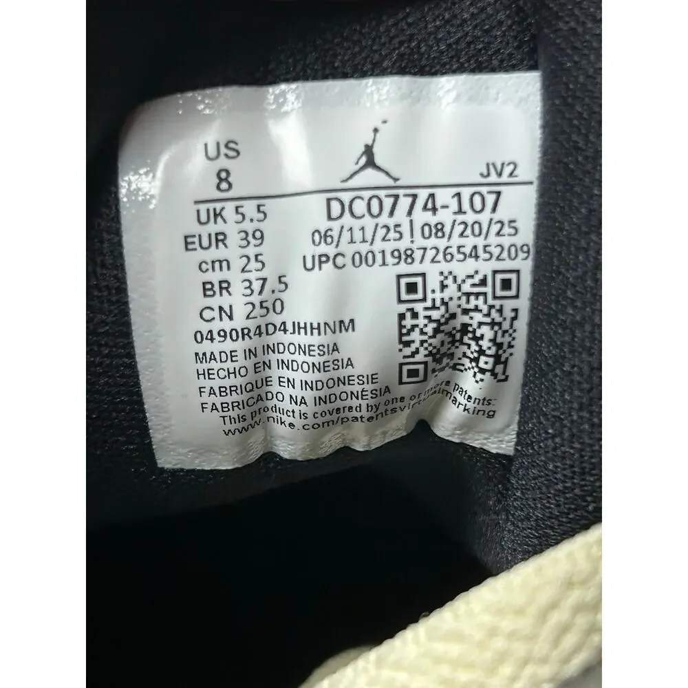 Jordan 1 Low Women’s Ivory Pink / $120 Retail!! / Size 8 / Brand New!!